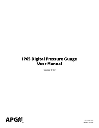 Thumbnail of document Manual - PG2 Digital Pressure Gauge